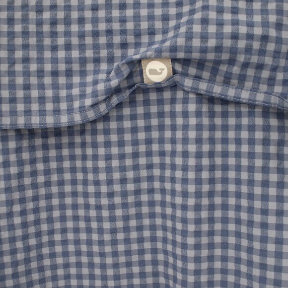 Vineyard Vines Harbor Shirt Mens Small Plaid Performance Vented Button Down fish - Picture 9 of 14